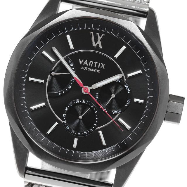 ヴァティックス VARTIX AL3BK ALIVE V3 デイデイト パワーリザーブ ダイヤモンド 自動巻き メンズ 箱・保証書付き_861905の通販は