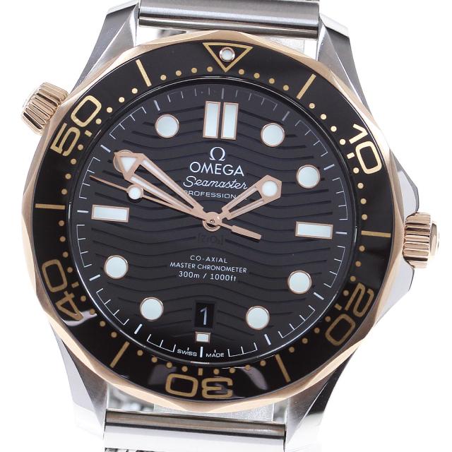 オメガ OMEGA 210.22.42.20.01.002 シーマスター ダイバー300ｍ コーアクシャル K18PGベゼル 自動巻き メンズ 良品 箱・保証書付き_863187の通販は 934,780円