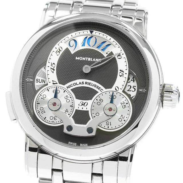 モンブラン MONTBLANC 108790 ニコラ・リューセック ライジングアワー デイデイト クロノグラフ 自動巻き メンズ _860179の通販は 246,510円