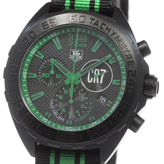 タグホイヤー TAG HEUER CAZ1113 フォーミュラー１ クリスティアーノ ロナウド SR7 リミテッド クォーツ メンズ 美品 _863125の通販は