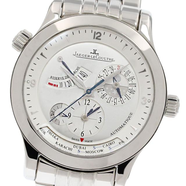 ジャガー・ルクルト JAEGER-LECOULTRE 147.8.57.S/Q1508420 マスタージオグラフィーク パワーリザーブ 自動巻き メンズ 美品 _863872の通販は