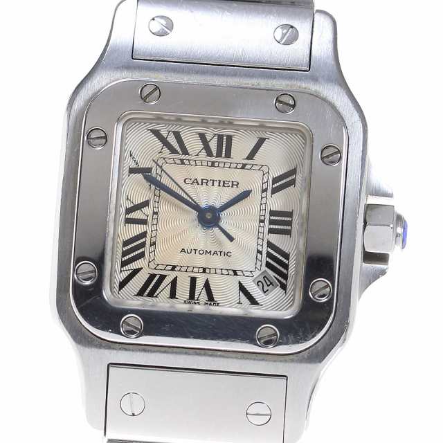 カルティエ CARTIER W20054D6 サントスガルベ SM デイト 自動巻き レディース _863743の通販は