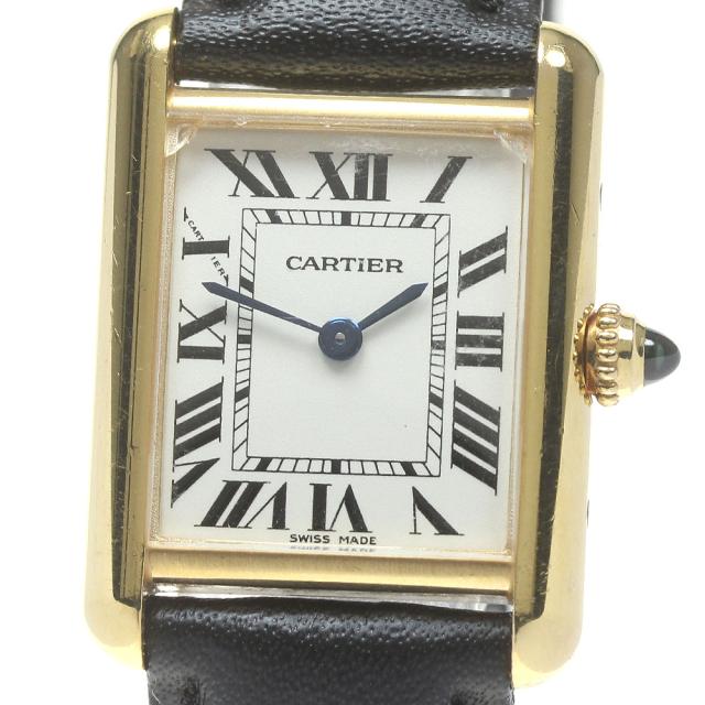 訳あり カルティエ CARTIER W1529856 タンクルイ K18YG クォーツ レディース _863438の通販は