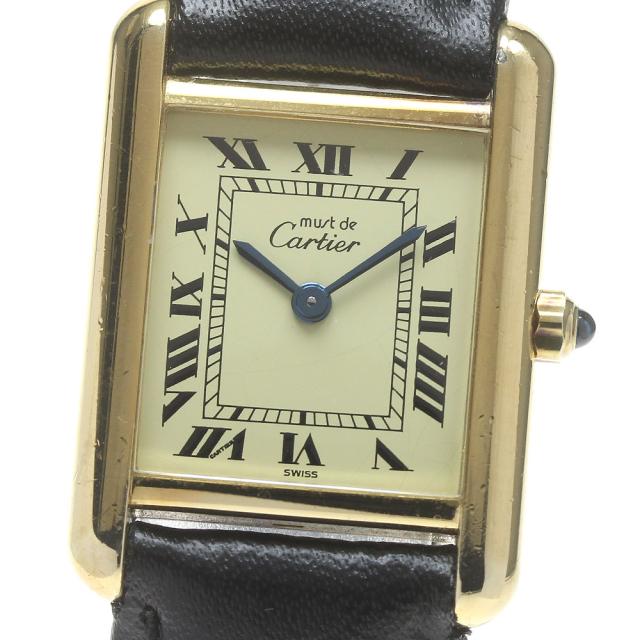 カルティエ CARTIER W1003053 マストタンクSM クォーツ レディース _846355の通販は