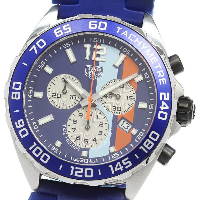 タグホイヤー TAG HEUER CAZ101N ガルフ フォーミュラ1 クロノグラフ クォーツ メンズ 良品 箱・保証書付き_864896の通販は 83,490円
