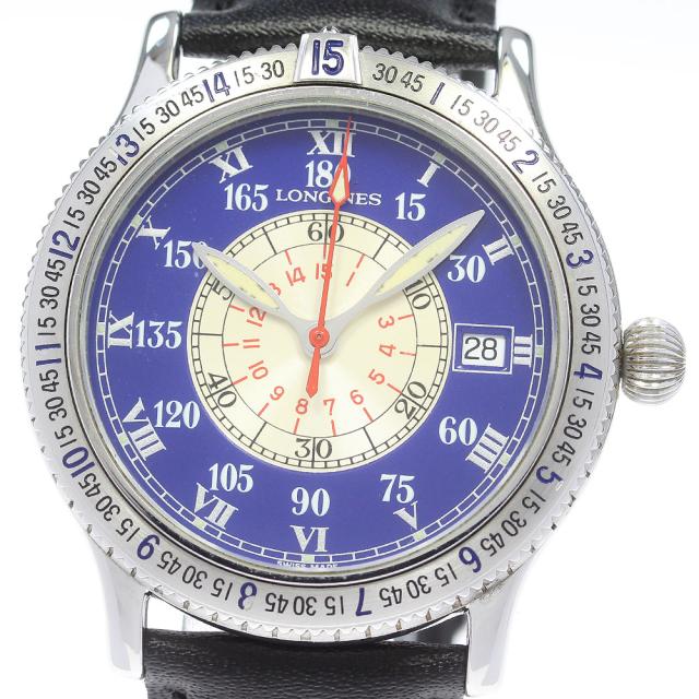 ロンジン LONGINES L2.617.4 リンドバーグ アワーアングル デイト 自動巻き メンズ _864223の通販は