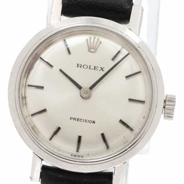 ロレックス ROLEX 2191 プレシジョン K18WG cal.1400 手巻き レディース _683719の通販は