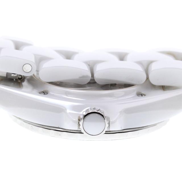 シャネル CHANEL H5700 J12 白セラミック 38MM 自動巻き メンズ 良品