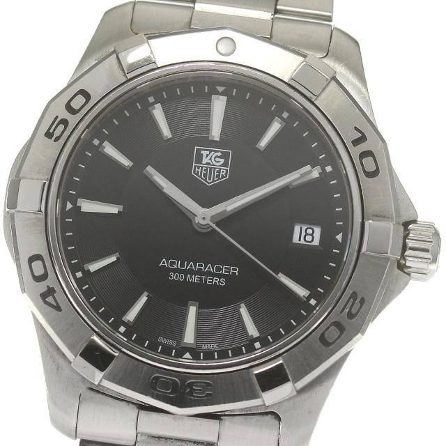 タグホイヤー TAG HEUER WAP1110 アクアレーサー デイト クォーツ メンズ 保証書付き_864536の通販は