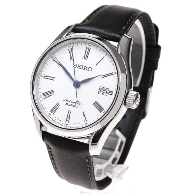 SEIKO セイコー/プレサージュ/自動巻き/メンズ腕時計/デイト/20石/裏スケ/パワーリザーブ/10BAR/6R27-00B0/ツ62 セイコー プレザージュ Style60\u2019s スケルトンダイヤル SARY257 メンズ 腕時計 メカニカル 自動巻き バッファロー 革ベルト 日本製