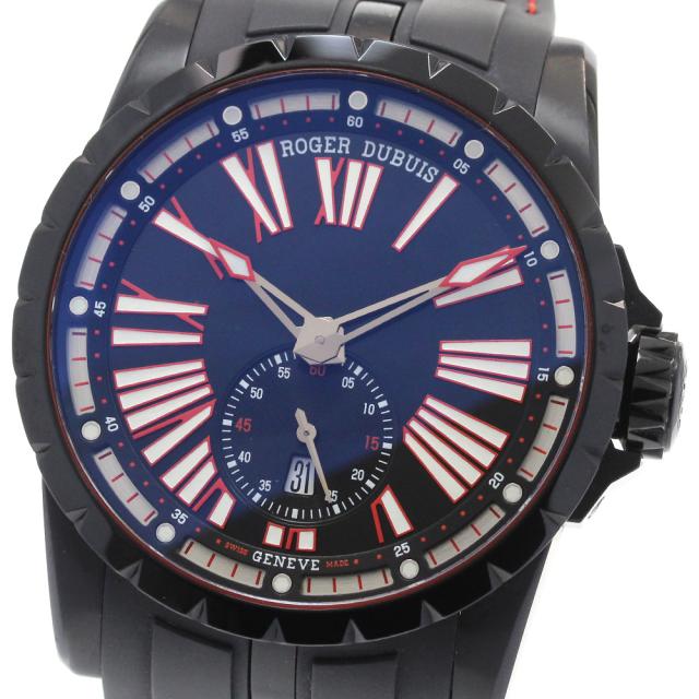 ロジェ・デュブイ ROGER DUBUIS DBEX0567 エクスカリバー スモールセコンド 自動巻き メンズ 極美品 保証書付き_867435