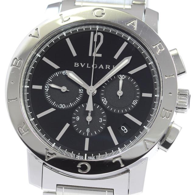 ブルガリ BVLGARI BB41SCH ブルガリブルガリ クロノグラフ 自動巻き メンズ 保証書付き_866128 163,900円