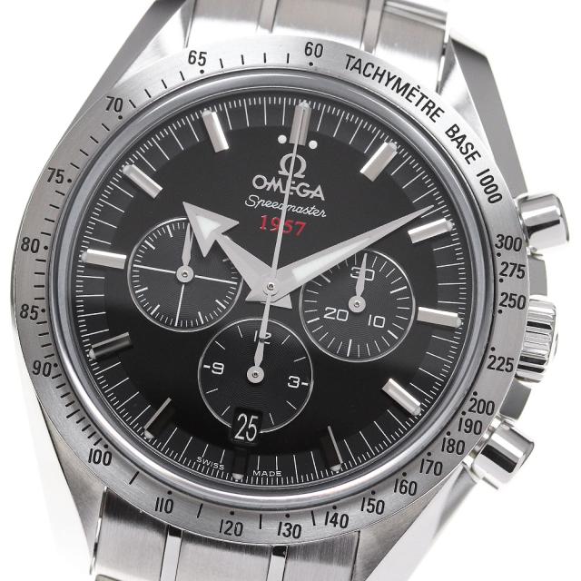 オメガ OMEGA 321.10.42.50.01.001 スピードマスター ブロードアロー クロノグラフ 自動巻き メンズ 未使用品 箱・保証書付き_867911の通販は