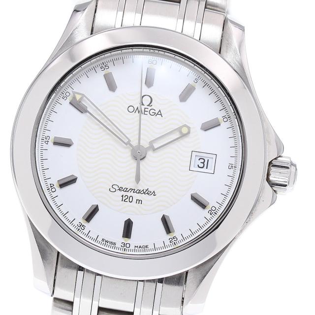 オメガ OMEGA 2511.21 シーマスター120 デイト クォーツ メンズ 良品 _868281の通販は