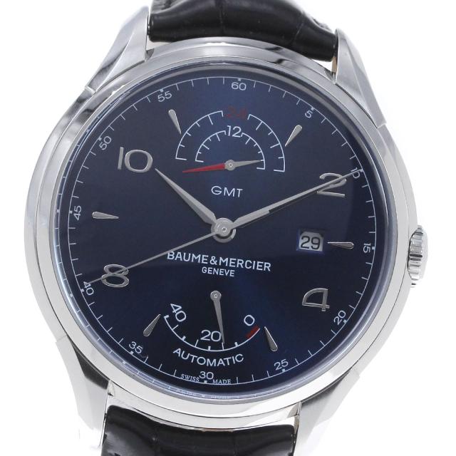 ボーム＆メルシェ Baume & Mercier MOA10422 クリフトン GMT デイト 自動巻き メンズ 箱・保証書付き_865880の通販は腕時計メンズ