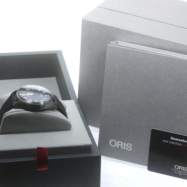 訳あり オリス ORIS 01 752 7698 4264 ビッグクラウン プロパイロット ビッグデイデイト 自動巻き メンズ 箱・保証書付き_869976_1