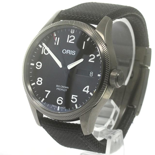 訳あり オリス ORIS 01 752 7698 4264 ビッグクラウン プロパイロット ビッグデイデイト 自動巻き メンズ 箱・保証書付き_869976_2