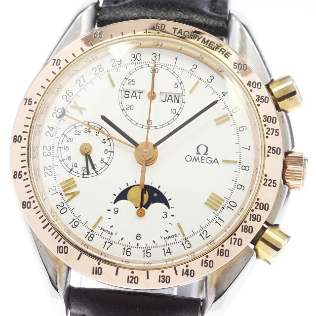 オメガ OMEGA 175.0038 スピードマスター トリプルカレンダー ムーンフェイズ 自動巻き メンズ _847366の通販は 226,710円
