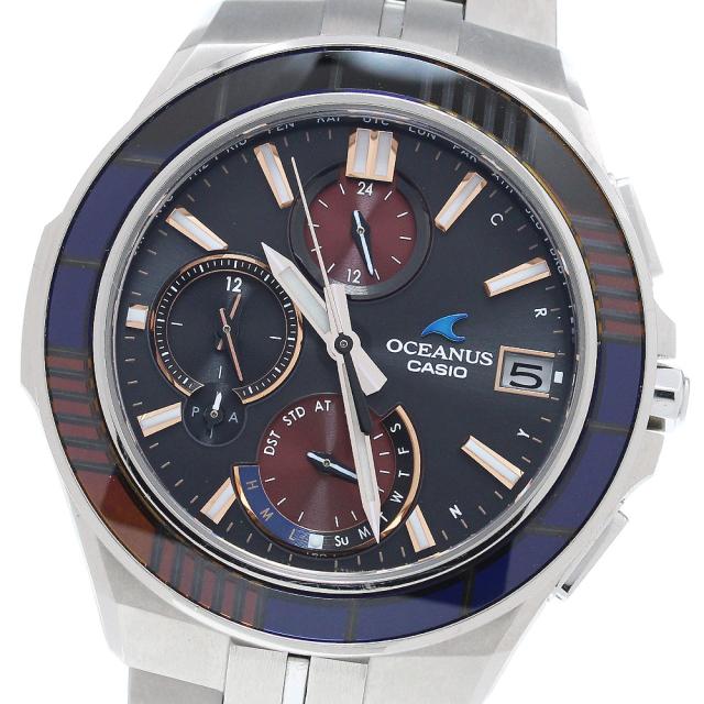 カシオ CASIO OCW-S5000D-1AJF オシアナス マンタ 江戸切子モデル ソーラー電波 メンズ 箱・保証書付き_869734の通販は 84,579円