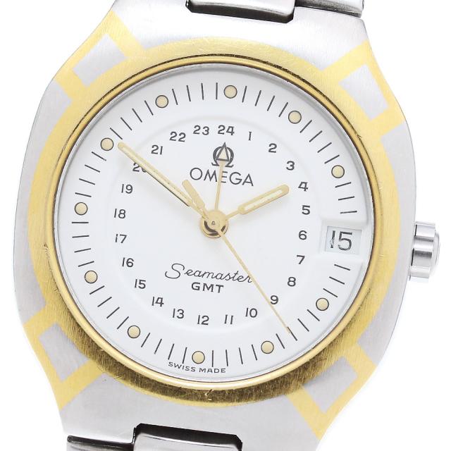 オメガ OMEGA シーマスター ポラリス デイト GMT YGコンビ クォーツ メンズ _869819の通販は 44,748円