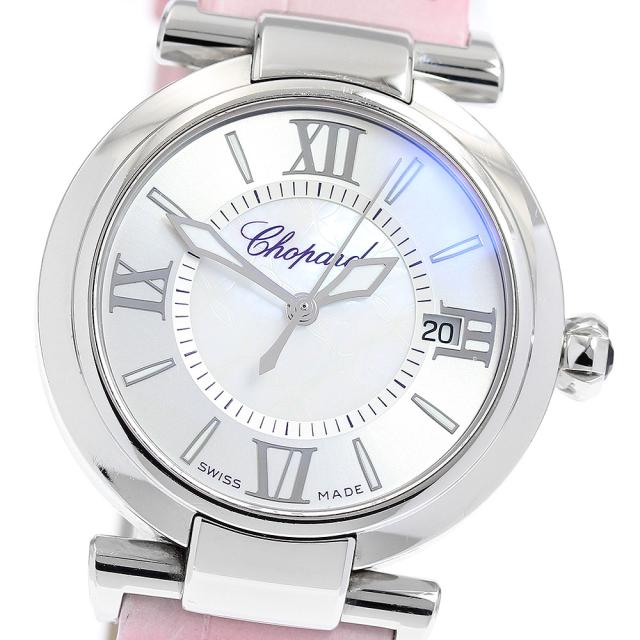 ショパール Chopard 388563-3001 インペリアーレ ホワイトシェル 自動巻き レディース 保証書付き_869518