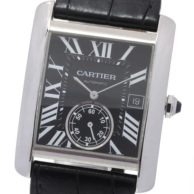 カルティエ CARTIER W5330004 タンクMC デイト スモールセコンド 自動巻き メンズ 保証書付き_860381の通販は