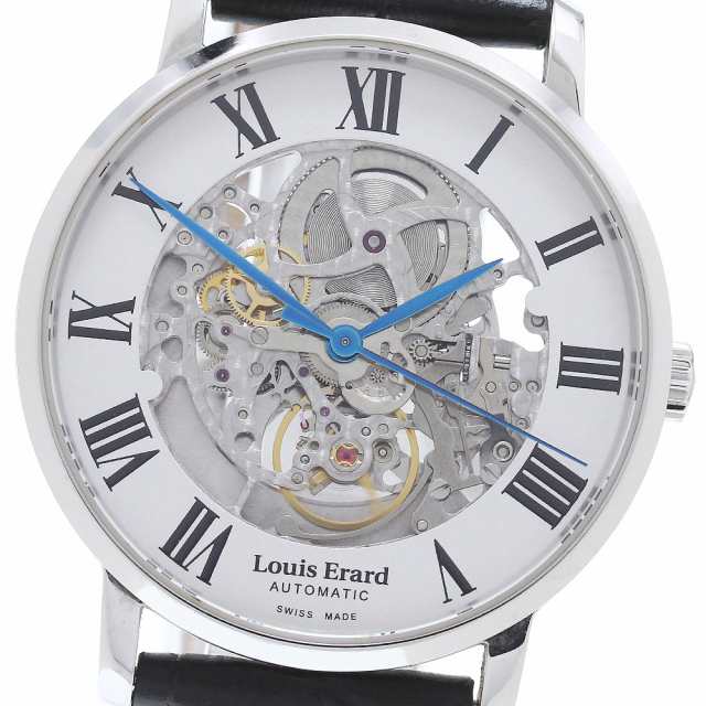 ルイ・エラール Louis Erard LE61233AA22BDC02 エクセレンス シースルーバック 自動巻き メンズ _869746の通販は