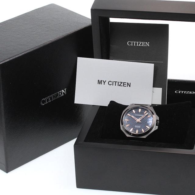シチズン CITIZEN 0950-S125766/NA1015-81Z シリーズエイト デイト 自動巻き メンズ 美品 箱・保証書付き_869774_1