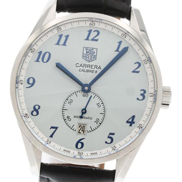 タグホイヤー TAG HEUER WAS2111 カレラ ヘリテージ キャリバー6 デイト 自動巻き メンズ 良品 箱・保証書付き_870611の通販は