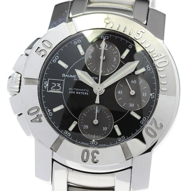 ボーム＆メルシェ Baume & Mercier 65424 ケープランド S レフトハンド クロノグラフ 自動巻き メンズ _870410の通販は