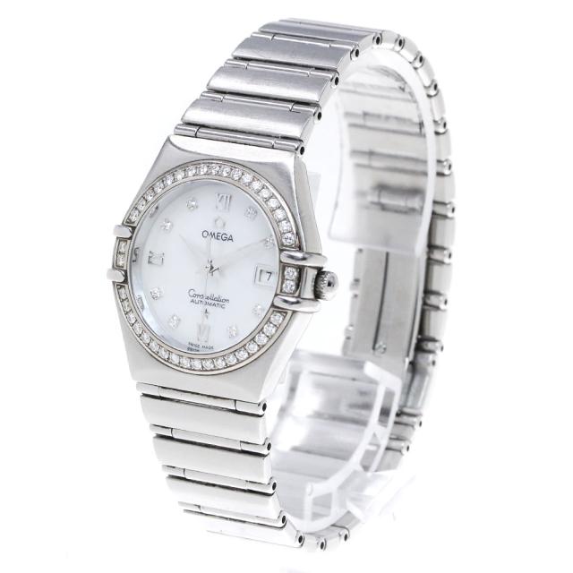 OMEGA オメガ コンステレーション ダイヤベゼル クォーツ 中古