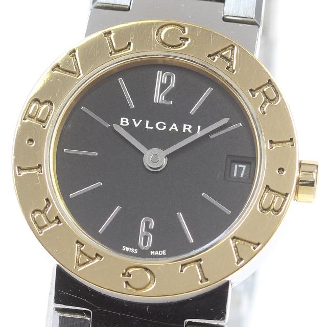 ブルガリ BVLGARI BB23SG ブルガリブルガリ デイト ロゴ有 クォーツ レディース 箱・保証書付き_868173の通販は
