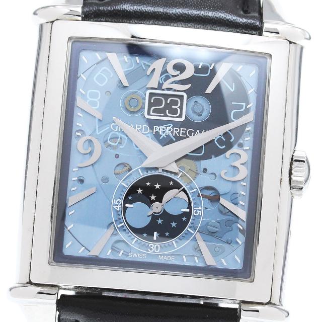 ジラール・ペルゴ GIRARD PERREGAUX 25882-11-421-BB4A ヴィンテージ 1945 XXLラージ 自動巻き メンズ 保証書付き_867017