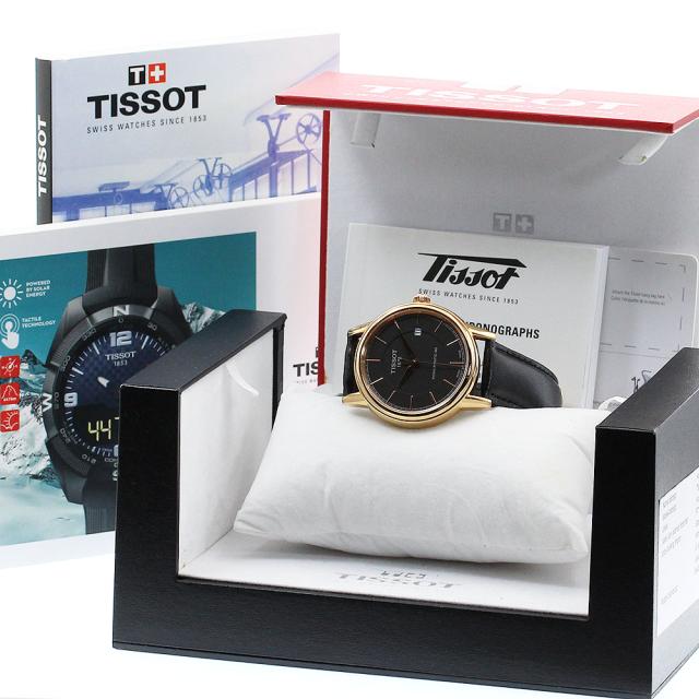 ティソ TISSOT T0854073606100 パワーマティック80 デイト 自動巻き メンズ 箱・保証書付き_872698_1