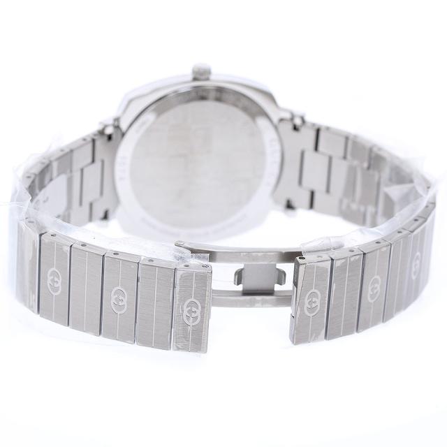 グッチ GUCCI 157.4/YA157401 グリップウォッチ デイト クォーツ メンズ 極美品 箱付き_875820_5
