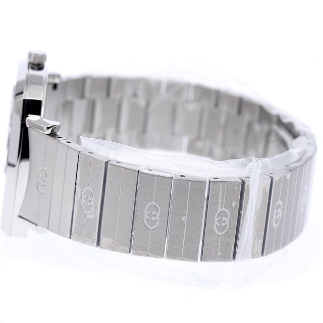 グッチ GUCCI 157.4/YA157401 グリップウォッチ デイト クォーツ メンズ 極美品 箱付き_875820_6