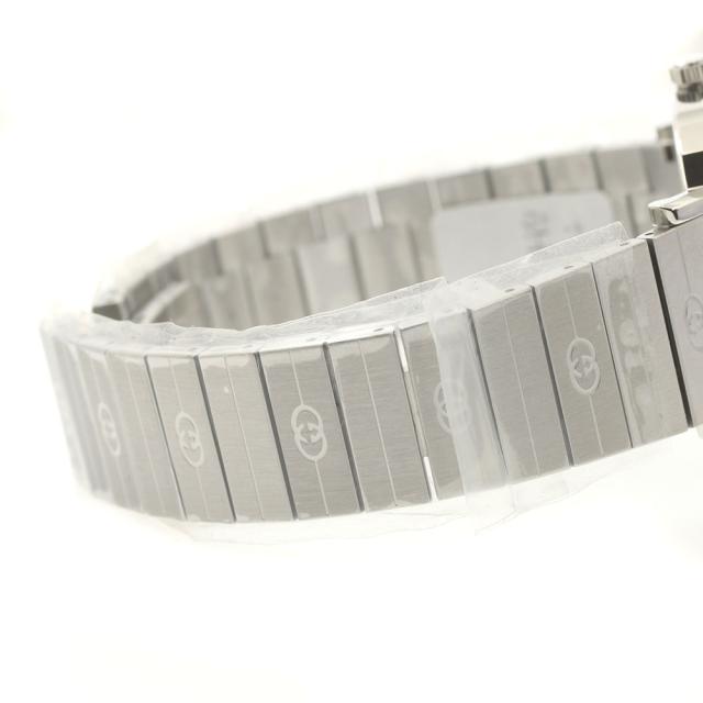グッチ GUCCI 157.4/YA157401 グリップウォッチ デイト クォーツ メンズ 極美品 内箱付き_875836_6