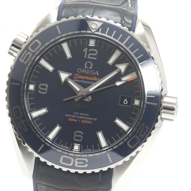 オメガ OMEGA 215.33.44.21.03.001 シーマスター 600 プラネットオーシャン マスタークロノメーター 自動巻き メンズ 美品 _869064