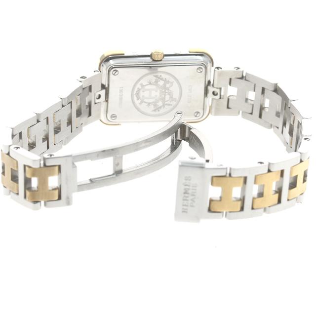 エルメス HERMES CR1.220 クロアジュール クォーツ レディース 内箱・保証書付き_874216_5