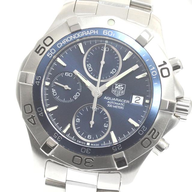 タグホイヤー TAG HEUER CAF2112 アクアレーサー クロノグラフ 自動 