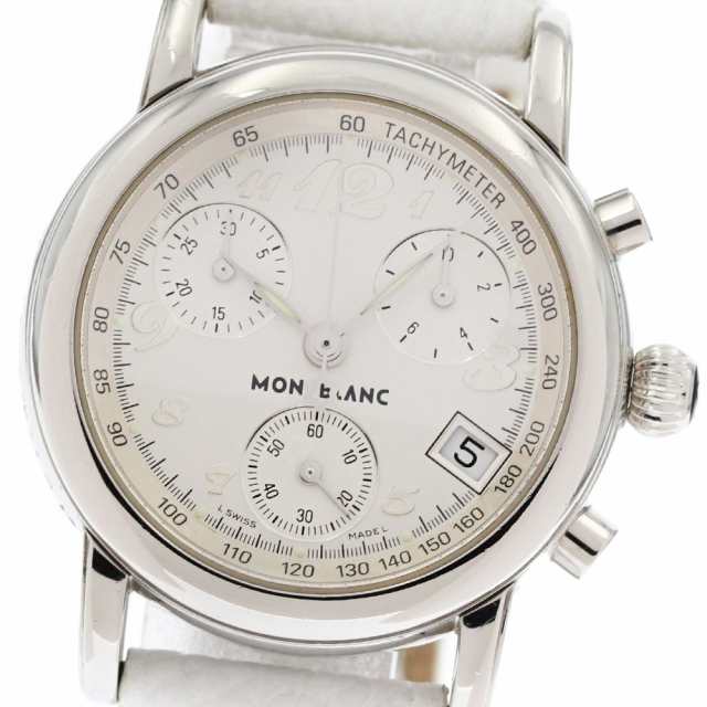 モンブラン MONTBLANC 7039 マイスターシュティック クロノグラフ クォーツ レディース _875479