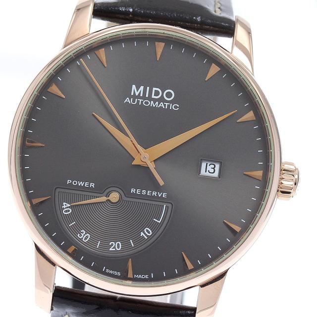 ミドー MIDO M8605B バロンチェッリ デイト 自動巻き メンズ 美品 _871599【ev20】