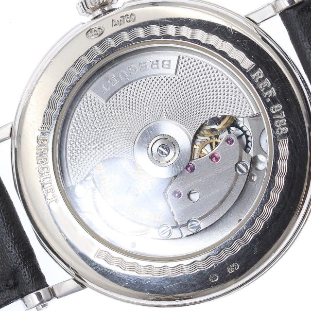 ブレゲ Breguet クラシック8788 K18WG ムーンフェイズ ダイヤベゼル 自動巻き メンズ 保証書付き_820817_6