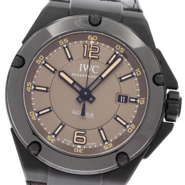 IWC IWC SCHAFFHAUSEN IW322504 インヂュニア AMG ブラックシリーズ デイト 自動巻き メンズ 良品 _875614