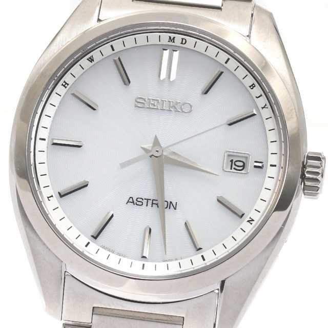 セイコー SEIKO SBXY029/7B72-0AD0 アストロン デイト ソーラー電波 メンズ 極美品 箱・保証書付き_878295