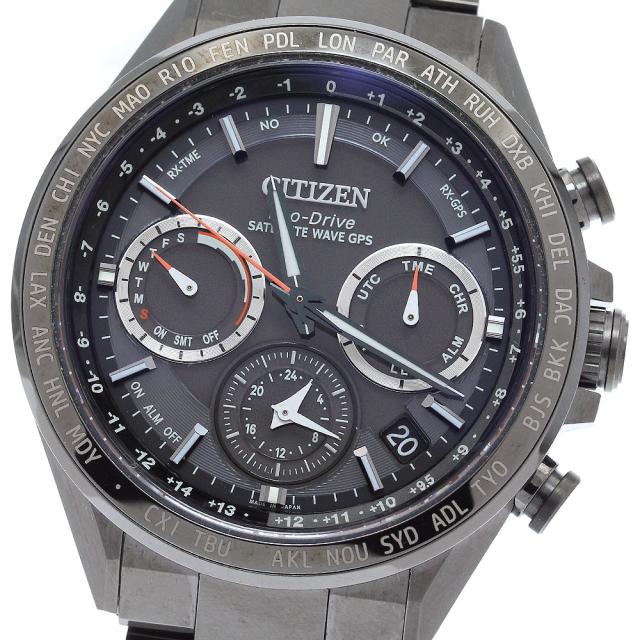 Bulova ドレスウォッチ (モデル:98B333) Bulova クラシック クロノグラフ メンズ ステンレススチール シルバー