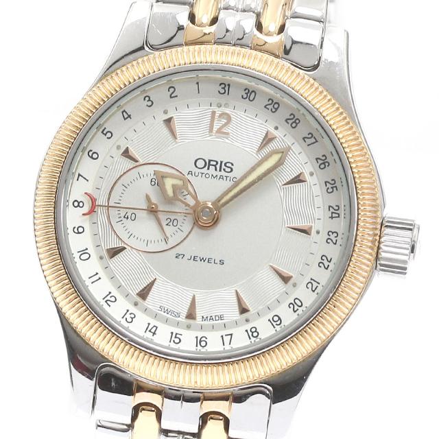 最高の品質 ORIS オリス 7482 ポインターデイト コマンダー ビッグクラウン 時計