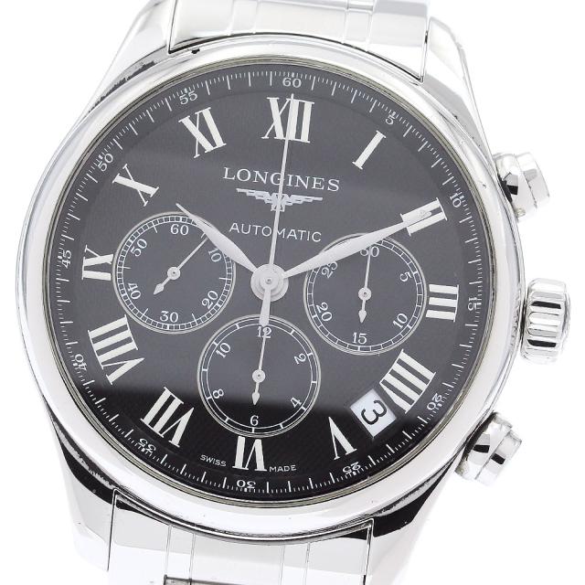 ロンジン LONGINES L2.693.4 マスターコレクション クロノグラフ デイト 自動巻き メンズ _871632