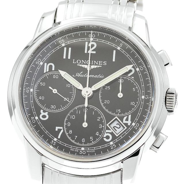 ロンジン LONGINES L2.752.4 サンテミエ クロノグラフ 自動巻き メンズ 美品 _879327
