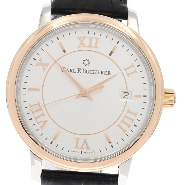カール F.ブヘラ CARL F.BUCHERER 10314.07 アダマビ デイト 自動巻き メンズ _871549